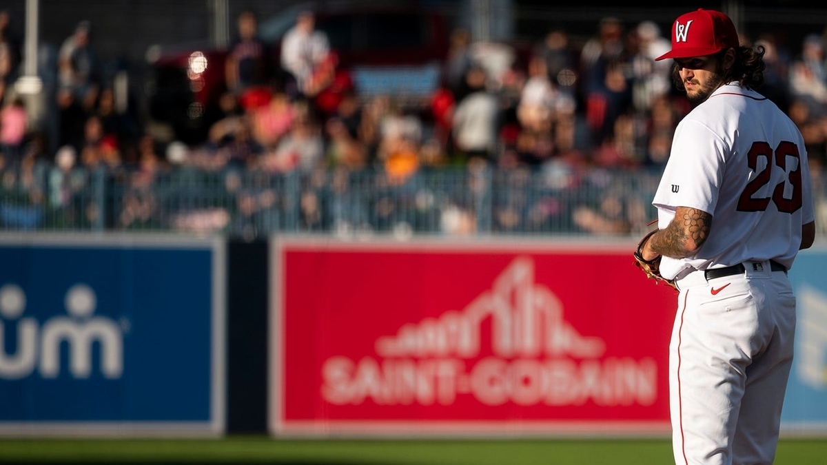 Boston Red Sox pitcher Connor Seabold