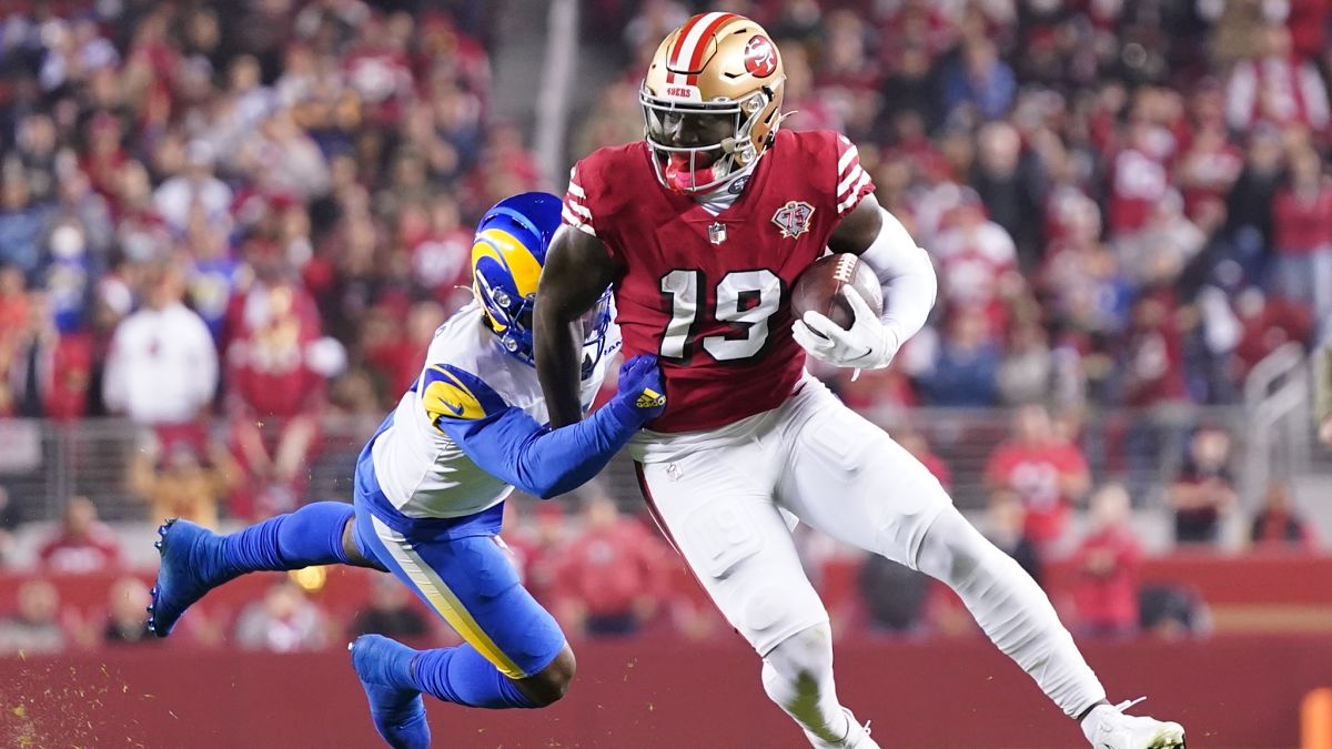 San Francisco 49ers wide receiver Deebo Samuel
