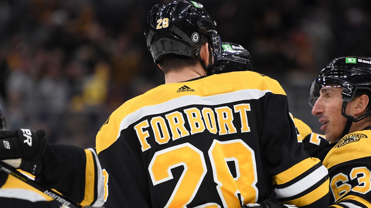 Boston Bruins defenseman Derek Forbort