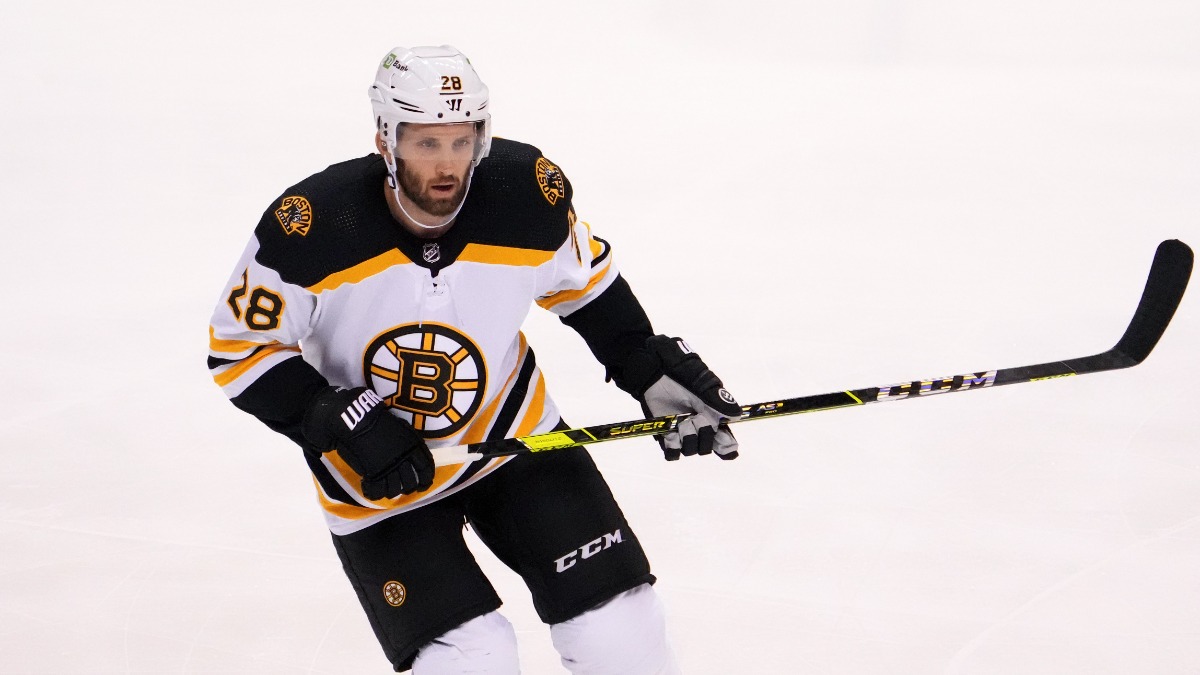 Boston Bruins defenseman Derek Forbort