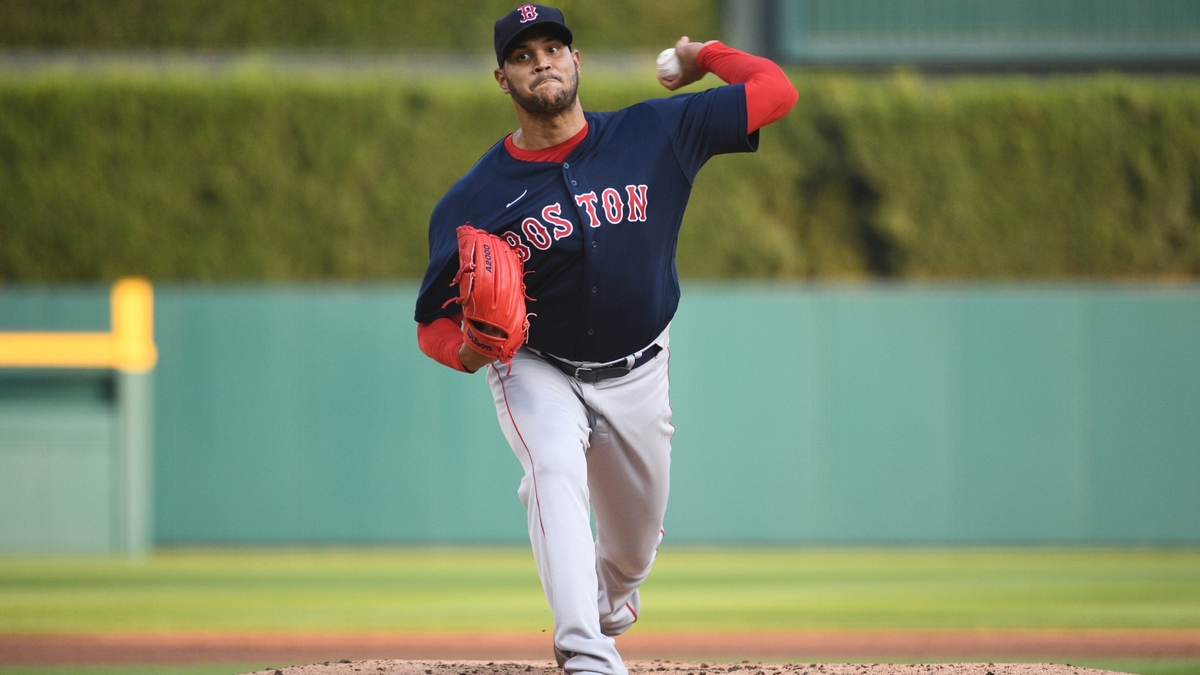 Boston Red Sox pitcher Eduardo Rodriguez