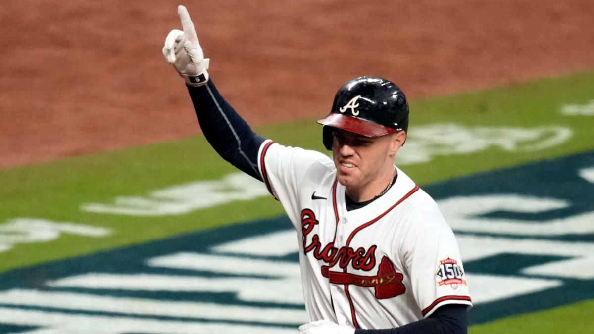 Atlanta Braves first baseman Freddie Freeman