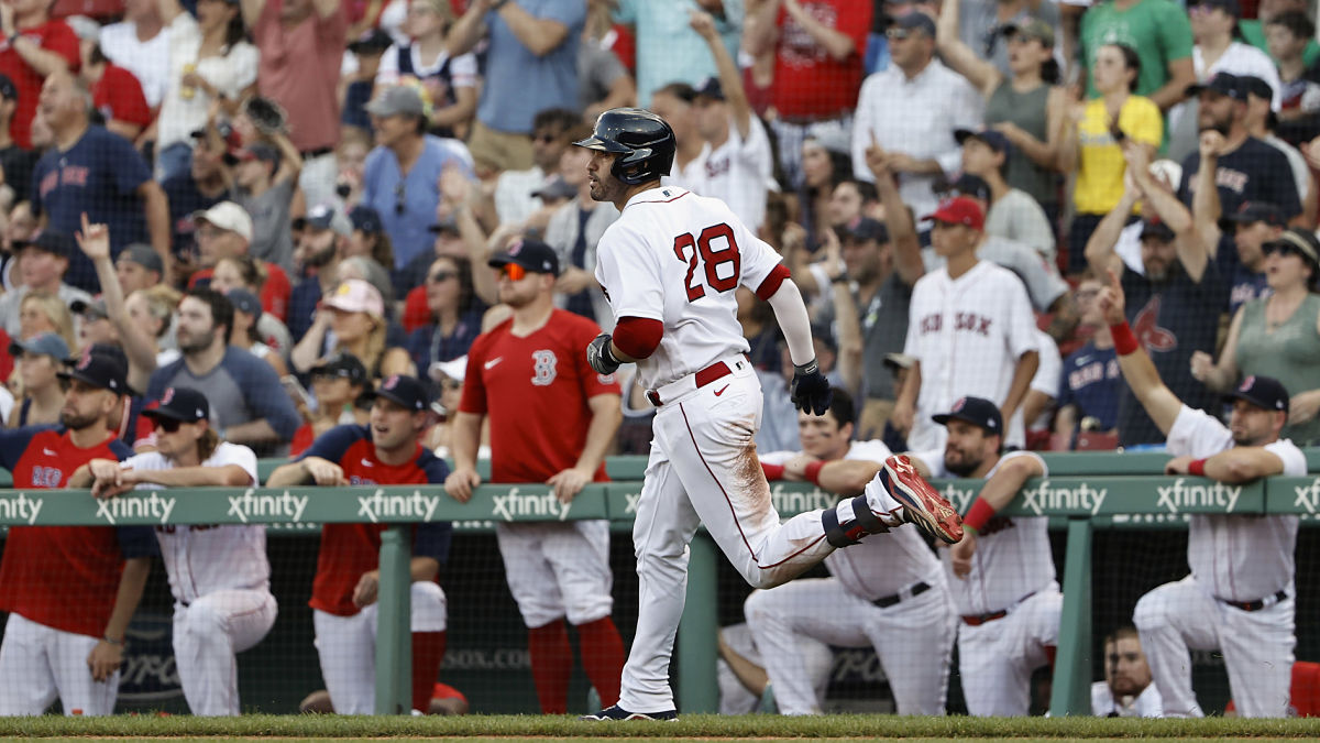 Boston Red Sox designated hitter J.D. Martinez
