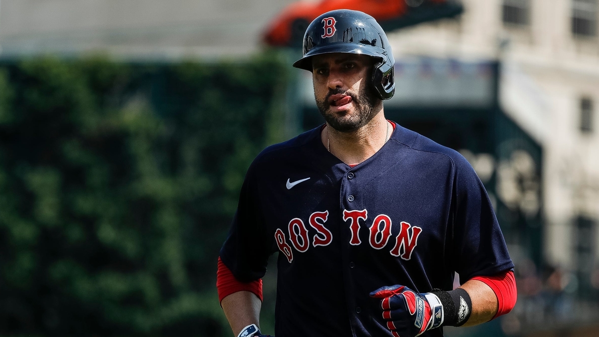 Boston Red Sox designated hitter J.D. Martinez