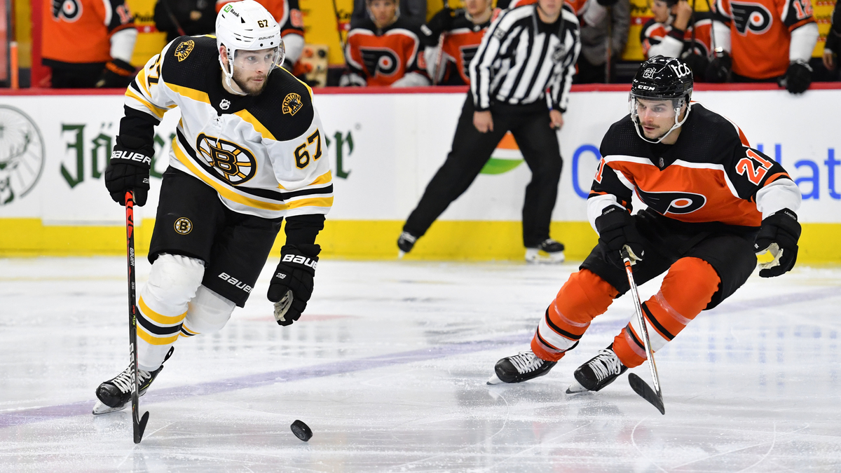 Boston Bruins defenseman Jakub Zboril