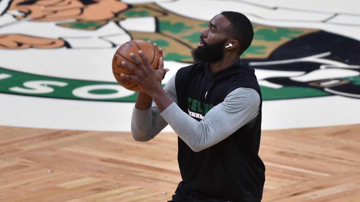 Boston Celtics guard Jaylen Brown