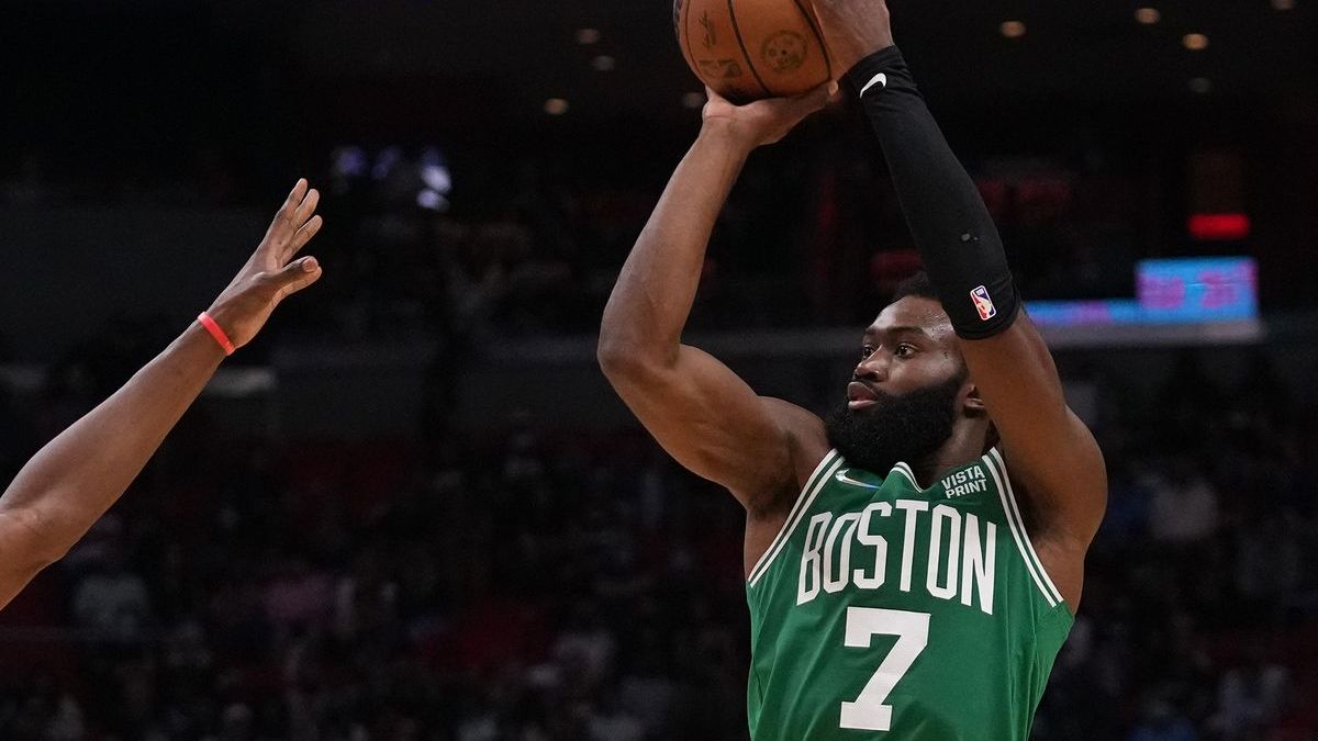 Boston Celtics wing Jaylen Brown