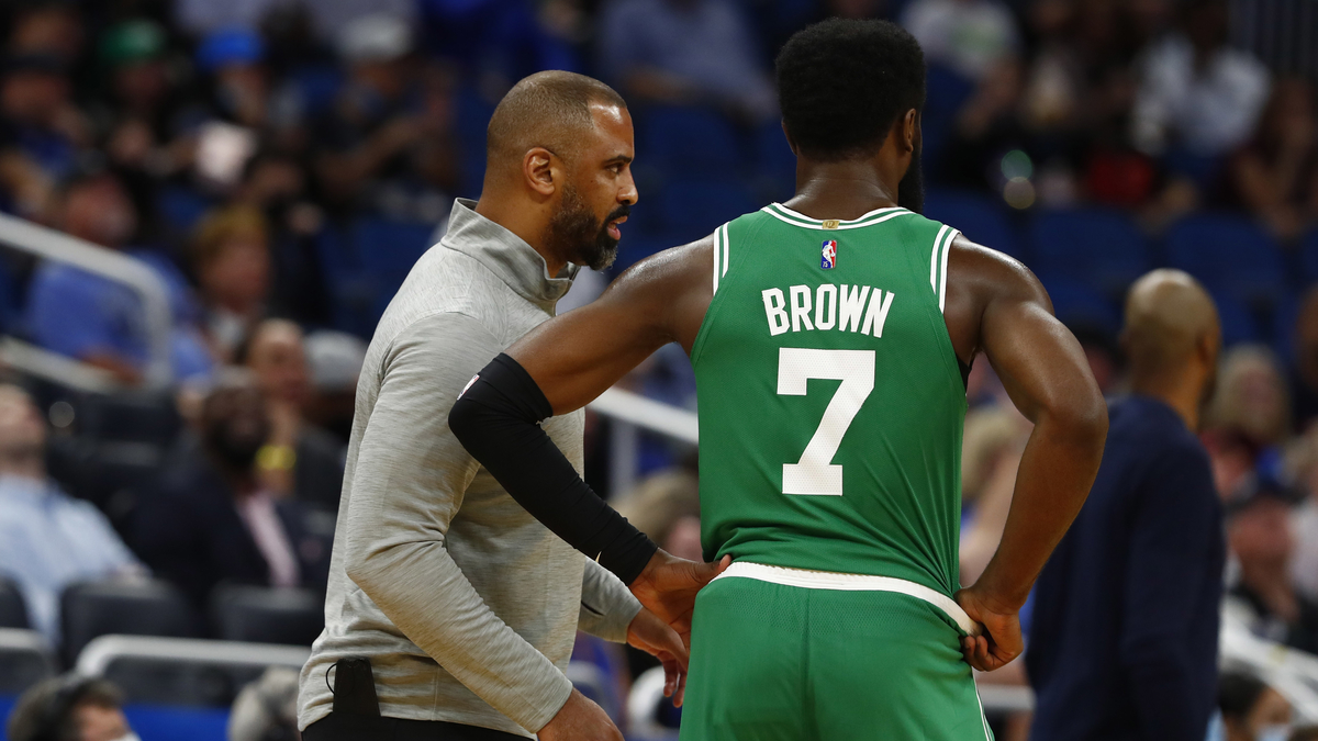 Boston Celtics guard Jaylen Brown