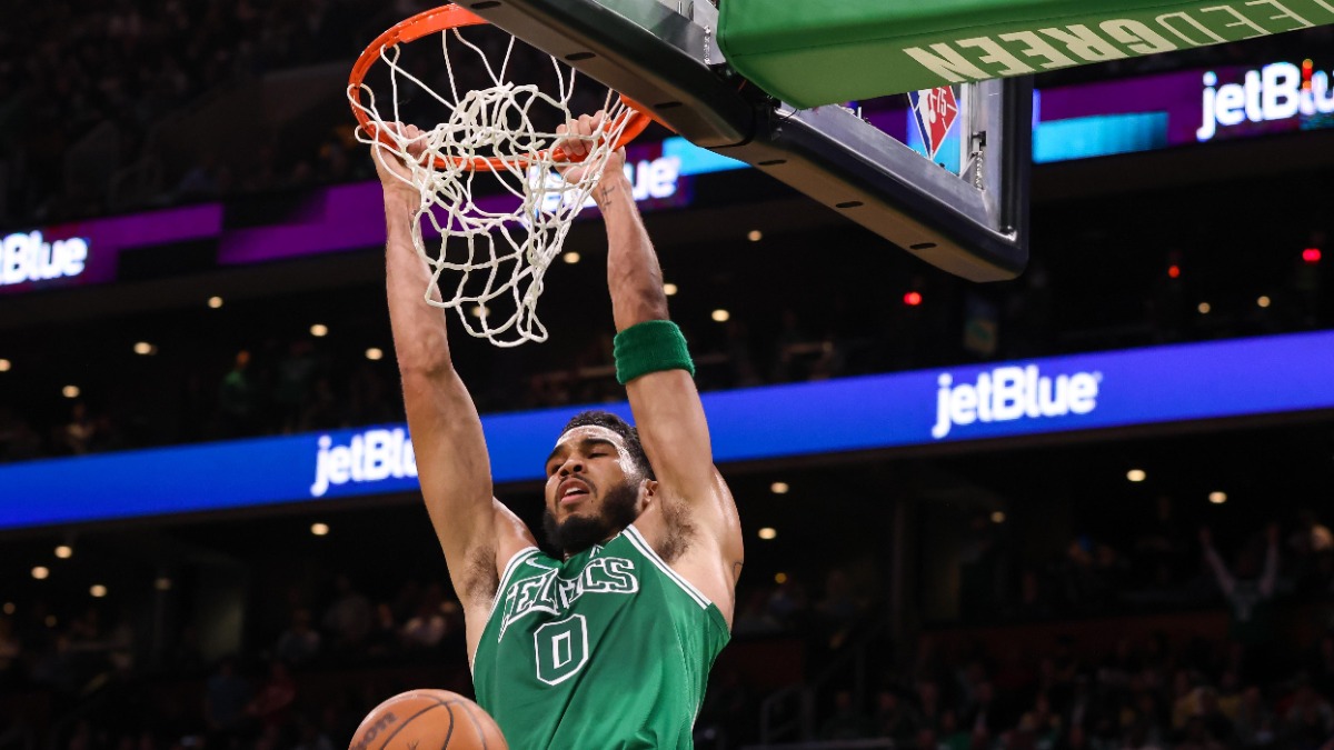Boston Celtics forward Jayson Tatum