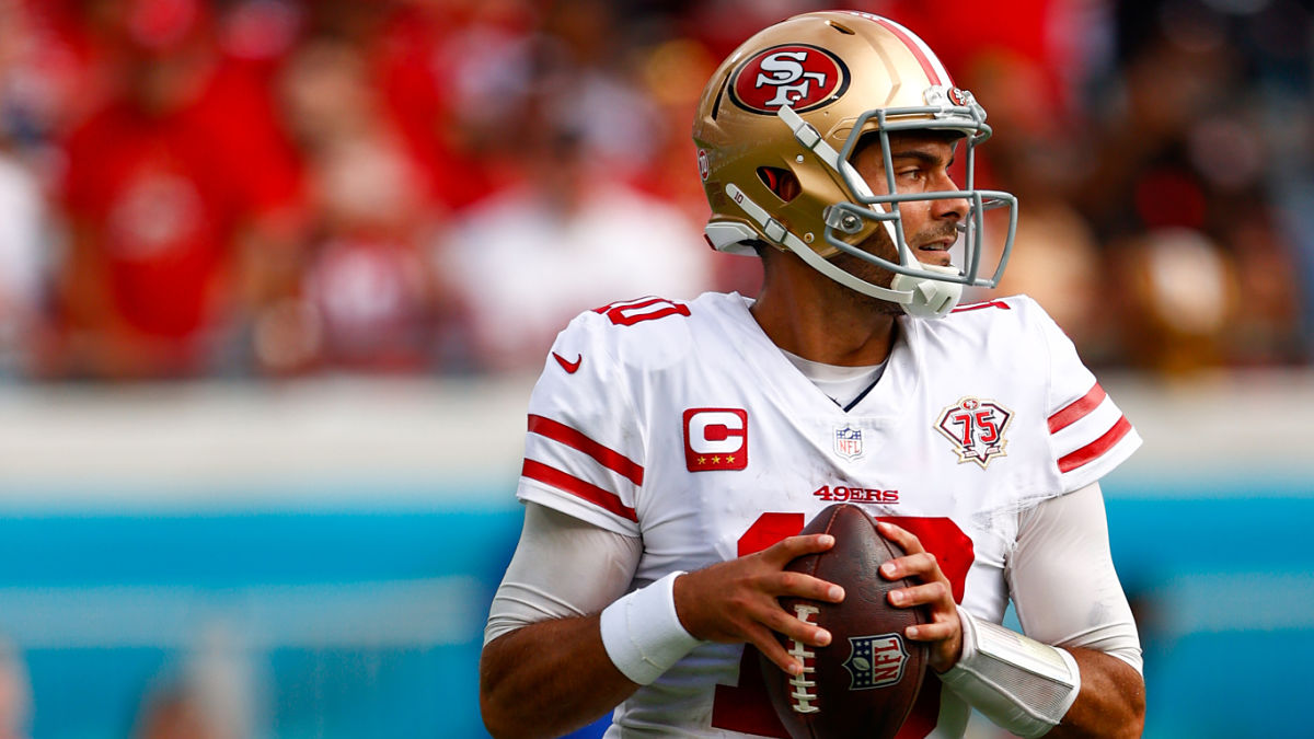 San Francisco 49ers quarterback Jimmy Garoppolo