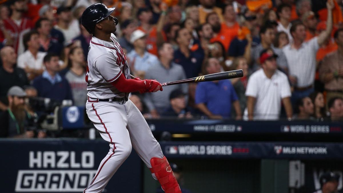 Atlanta Braves outfielder Jorge Soler
