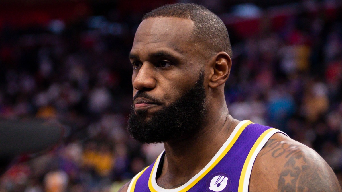 Los Angeles Lakers forward LeBron James