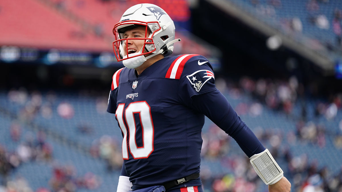 New England Patriots quarterback Mac Jones