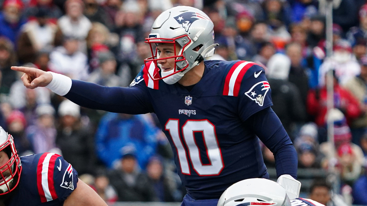 New England Patriots quarterback Mac Jones