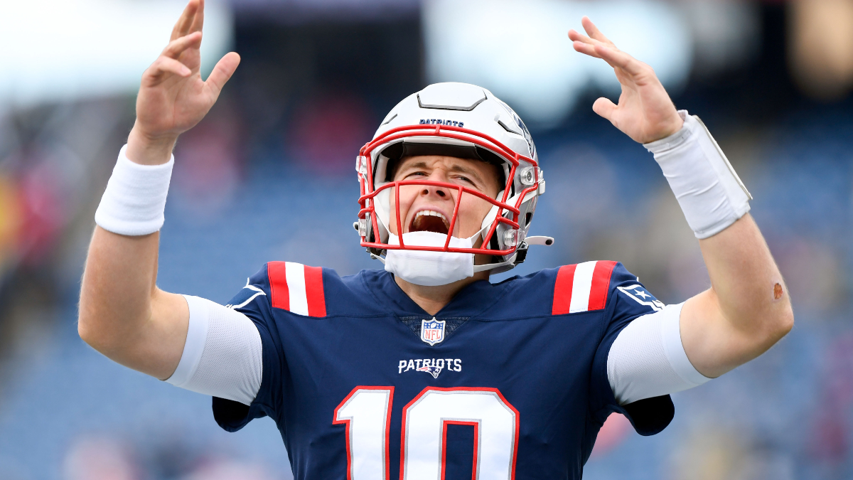 New England Patriots quarterback Mac Jones