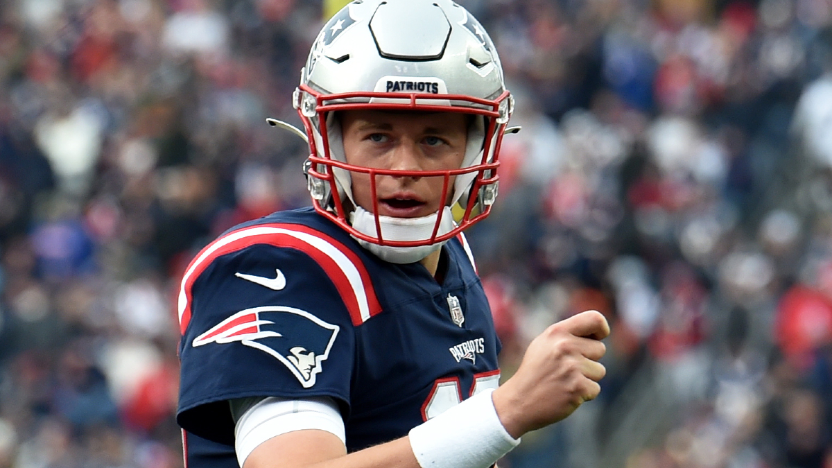 New England Patriots quarterback Mac Jones