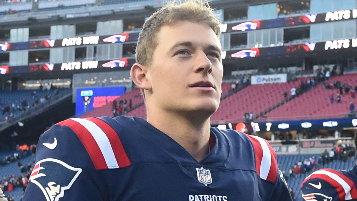 New England Patriots quarterback Mac Jones