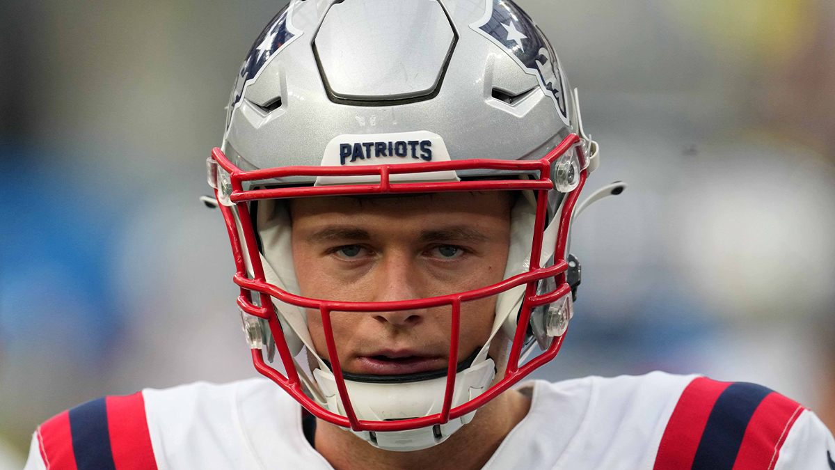 New England Patriots quarterback Mac Jones