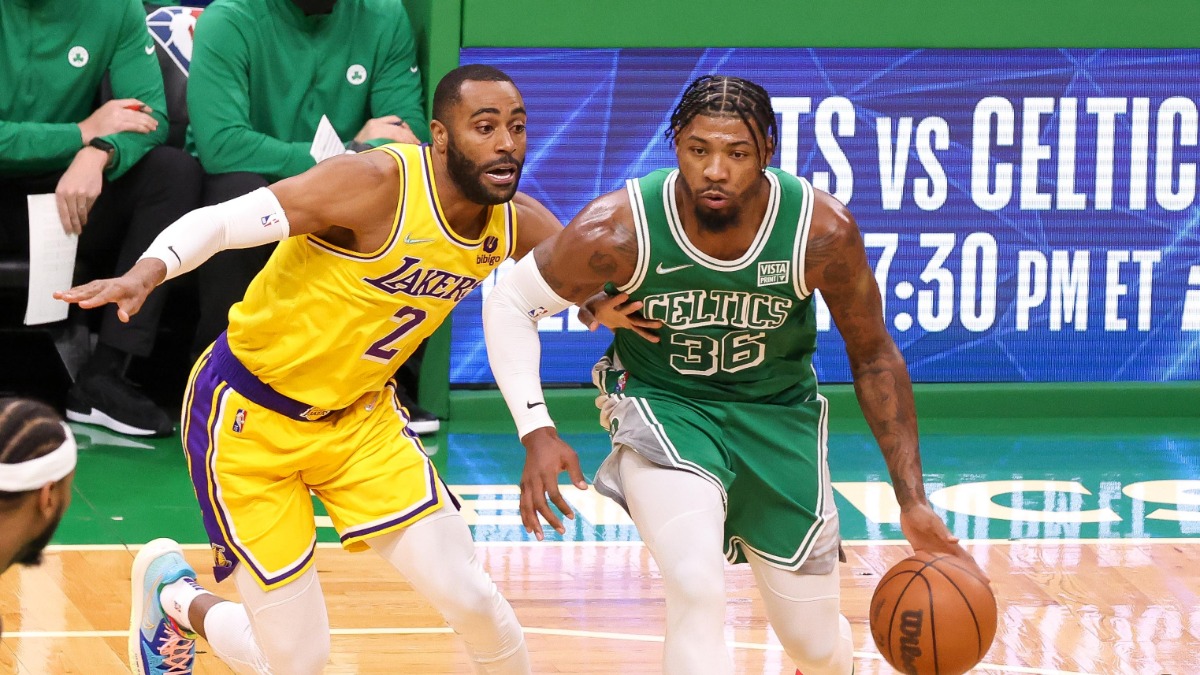 Boston Celtics guard Marcus Smart