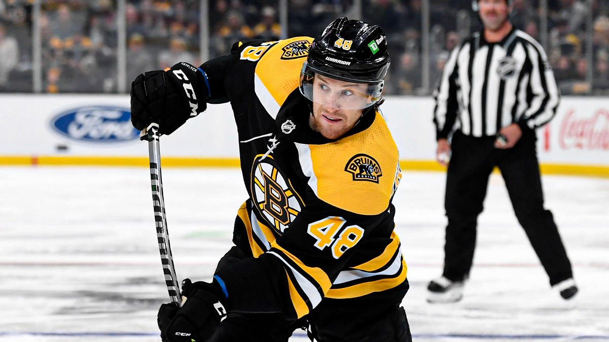 Boston Bruins defensemen Matt Grzelcyk