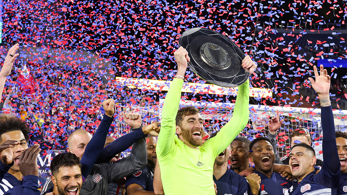 New England Revolution goalkeeper Matt Turner