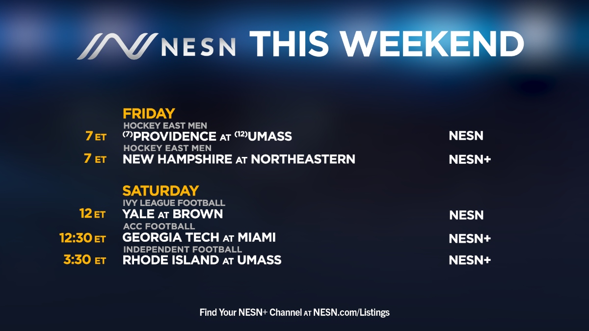 College Programming On NESN