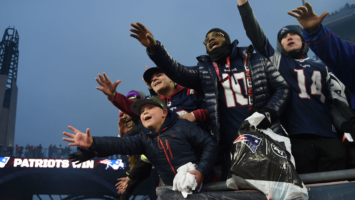 New England Patriots fans