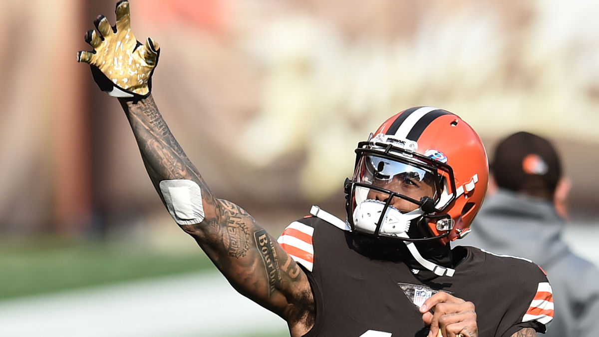 Los Angeles Rams wide receiver Odell Beckham Jr.