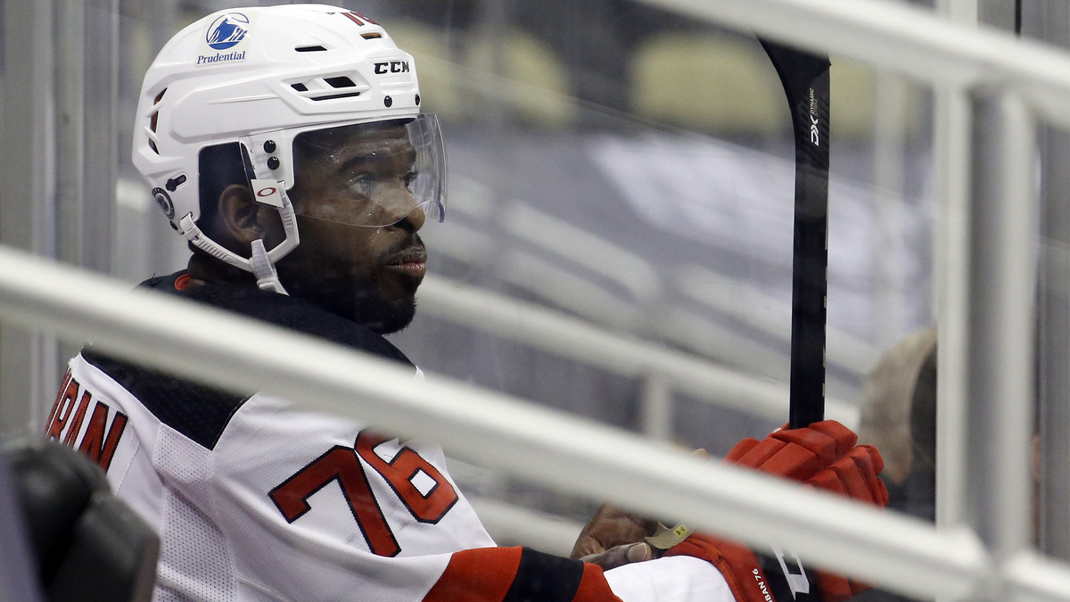 New Jersey Devils defenseman P.K. Subban