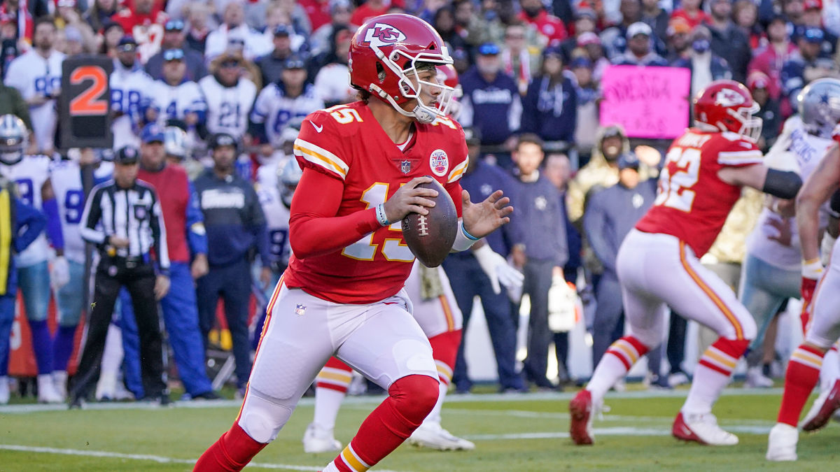Kansas City Chiefs quarterback Patrick Mahomes