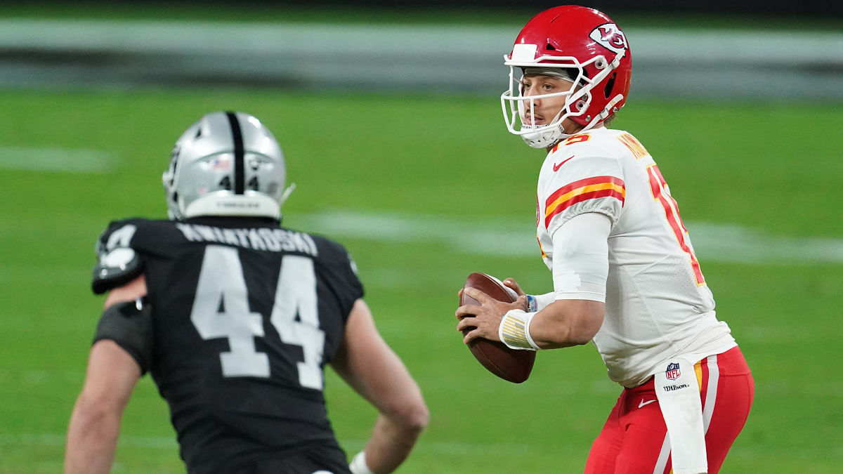 Kansas City Chiefs quarterback Patrick Mahomes