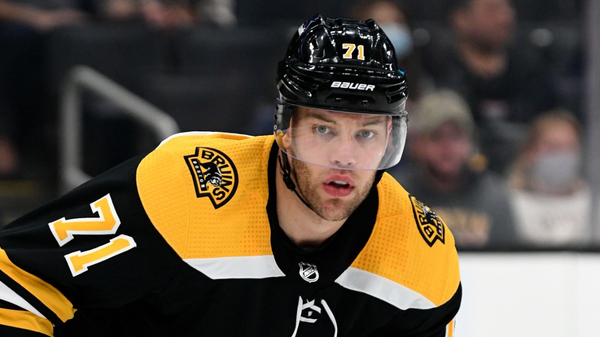 Boston Bruins left winger Taylor Hall