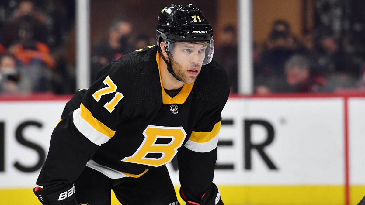 Boston Bruins forward Taylor Hall