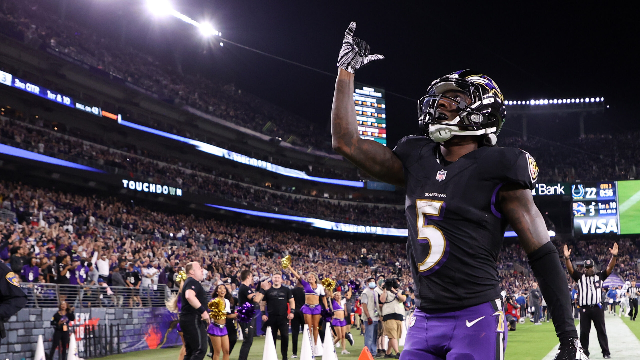 NFL: Indianapolis Colts at Baltimore Ravens