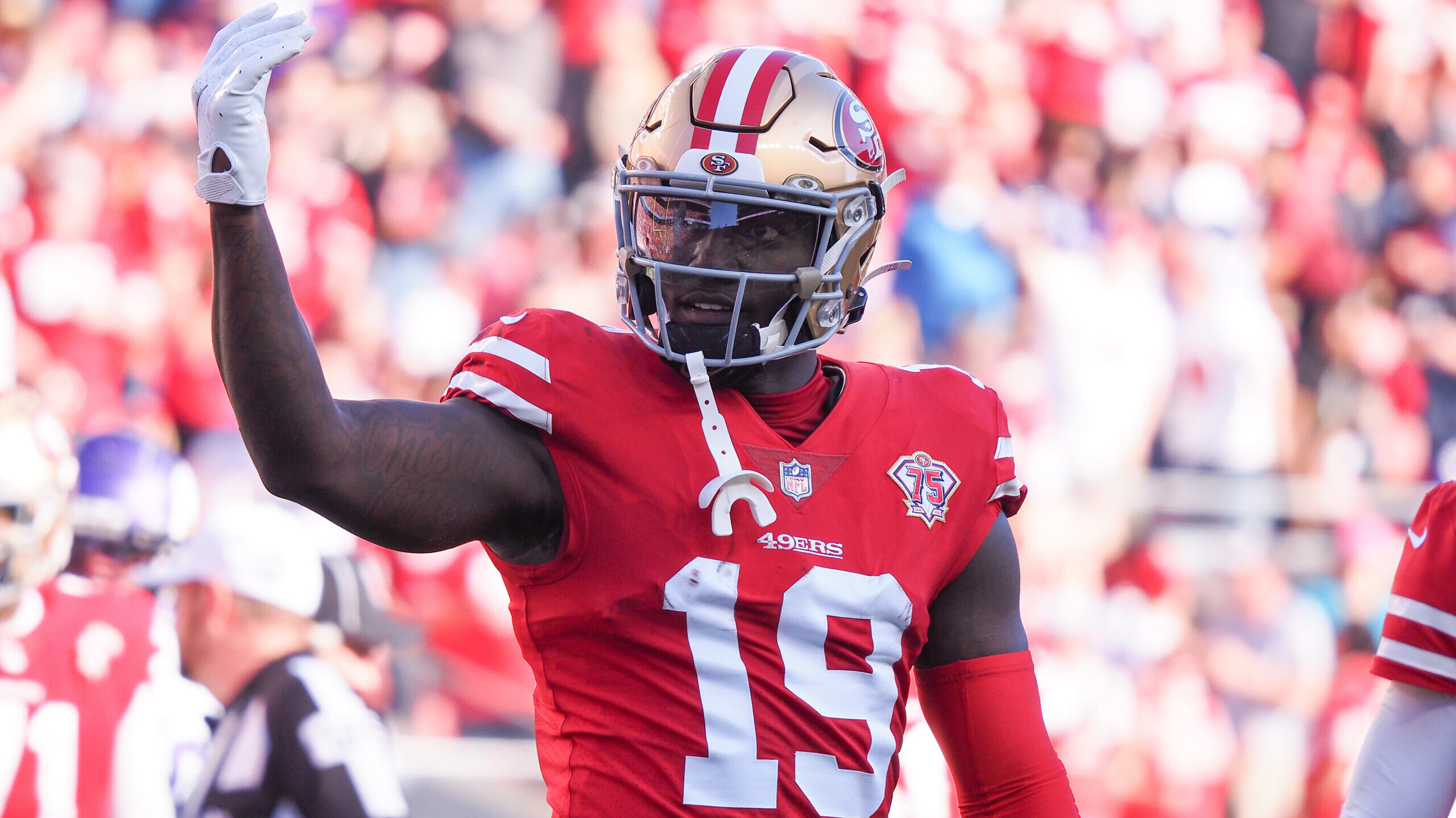 San Francisco 49ers wide receiver Deebo Samuel