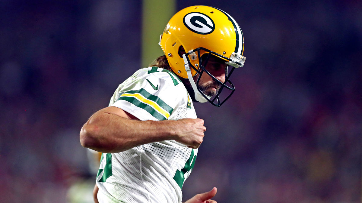 Green Bay Packers quarterback Aaron Rodgers
