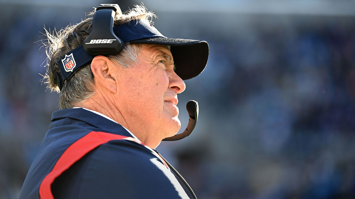 New England Patriots head coach Bill Belichick