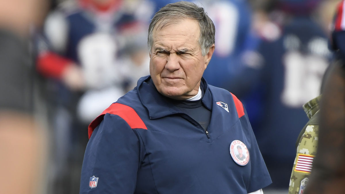 New England Patriots head coach Bill Belichick