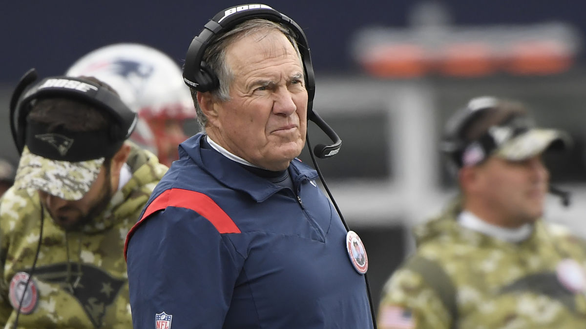 New England Patriots head coach Bill Belichick