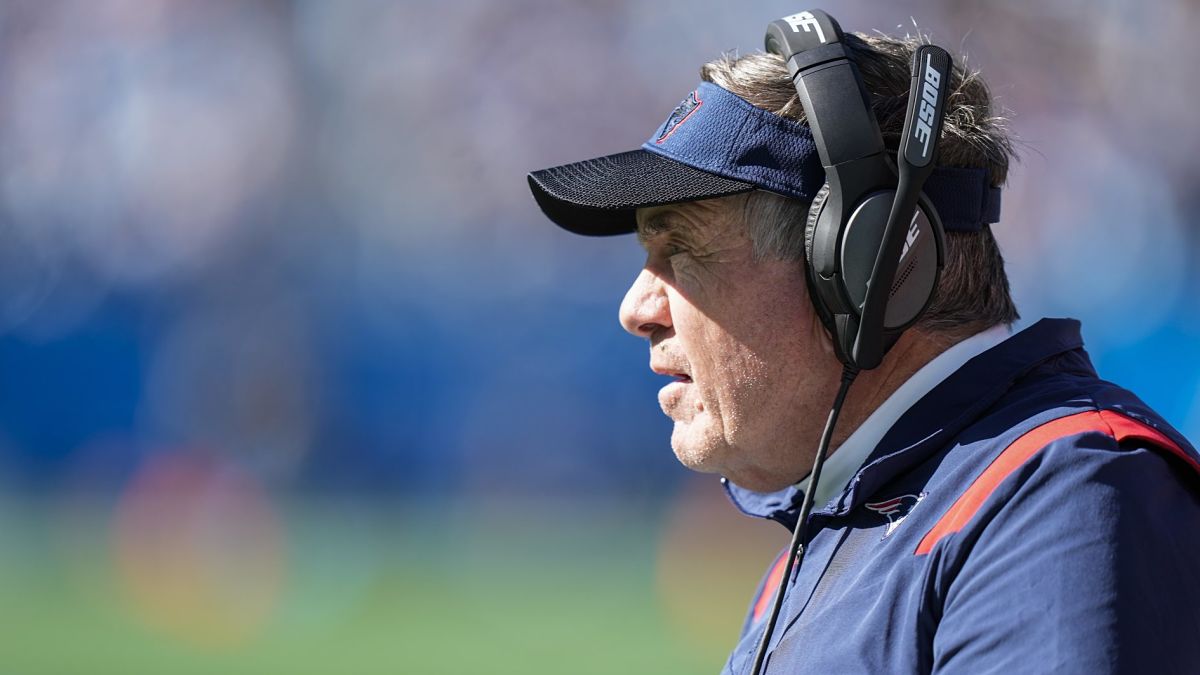 New England Patriots head coach Bill Belichick