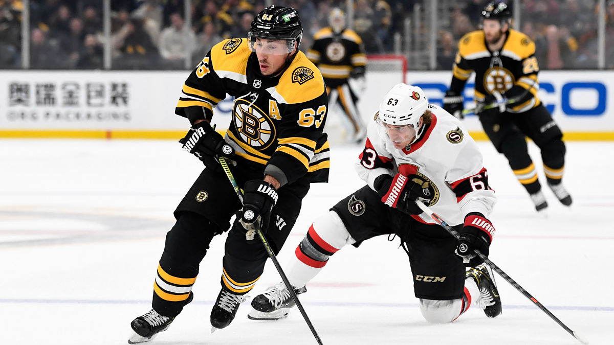 Boston Bruins center Brad Marchand