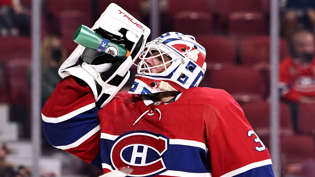 Montreal Canadiens goaltender Carey Price