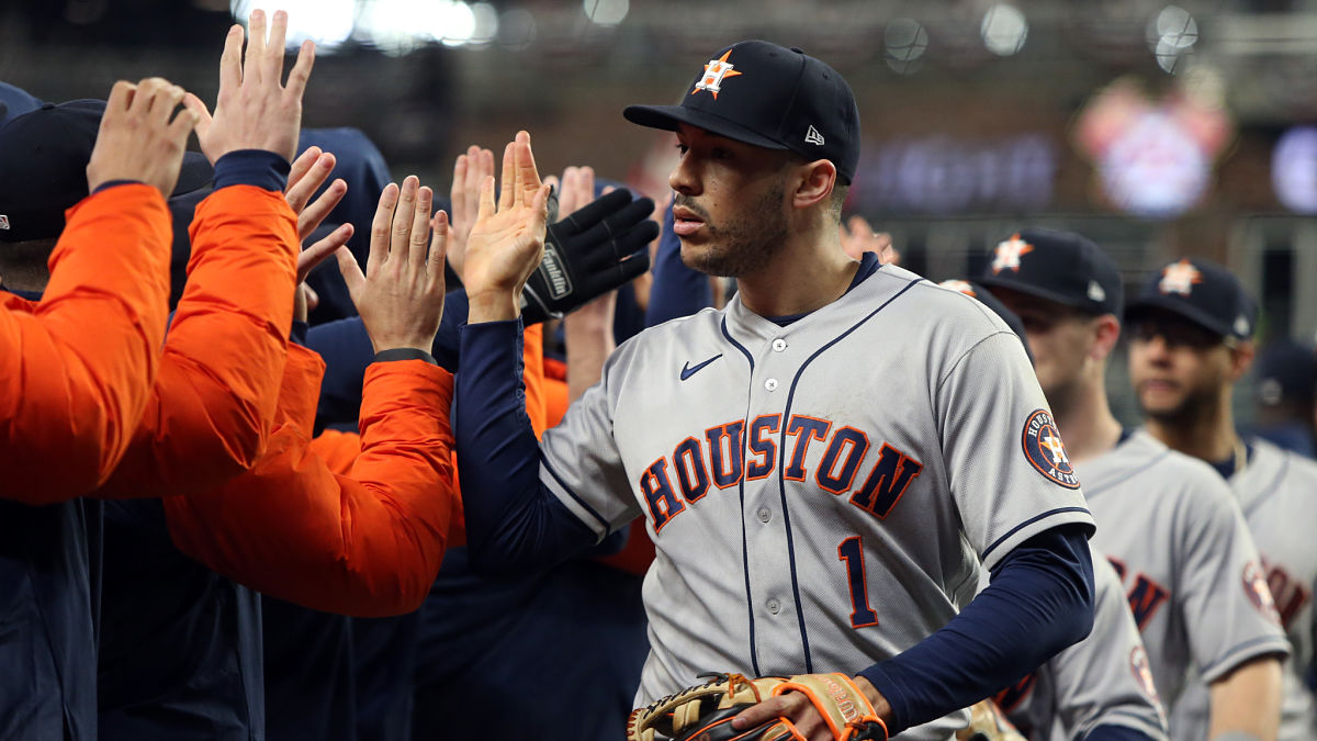 Houston Astros shortstop Carlos Correa