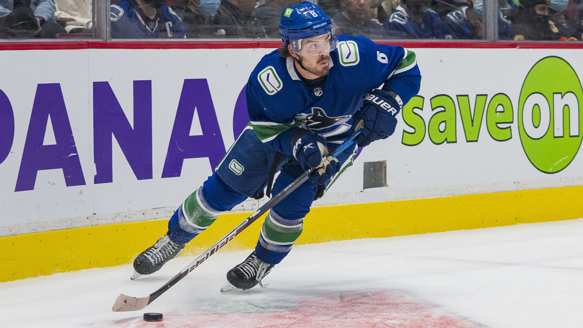 Vancouver Canucks forward Conor Garland