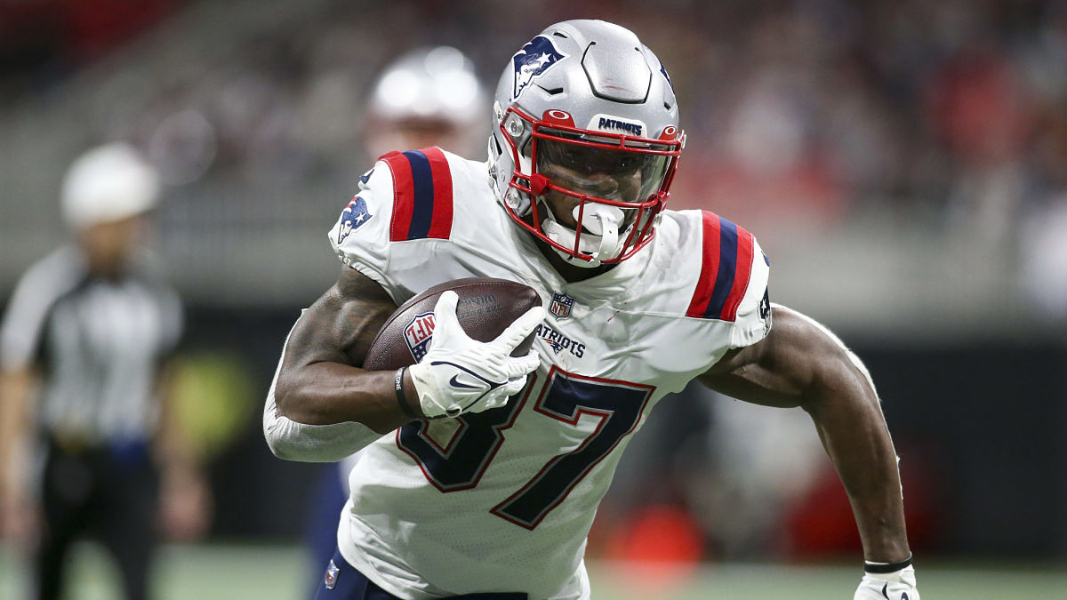 New England Patriots running back Damien Harris