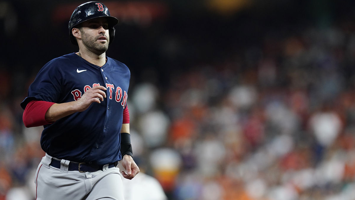 Boston Red Sox designated hitter J.D. Martinez