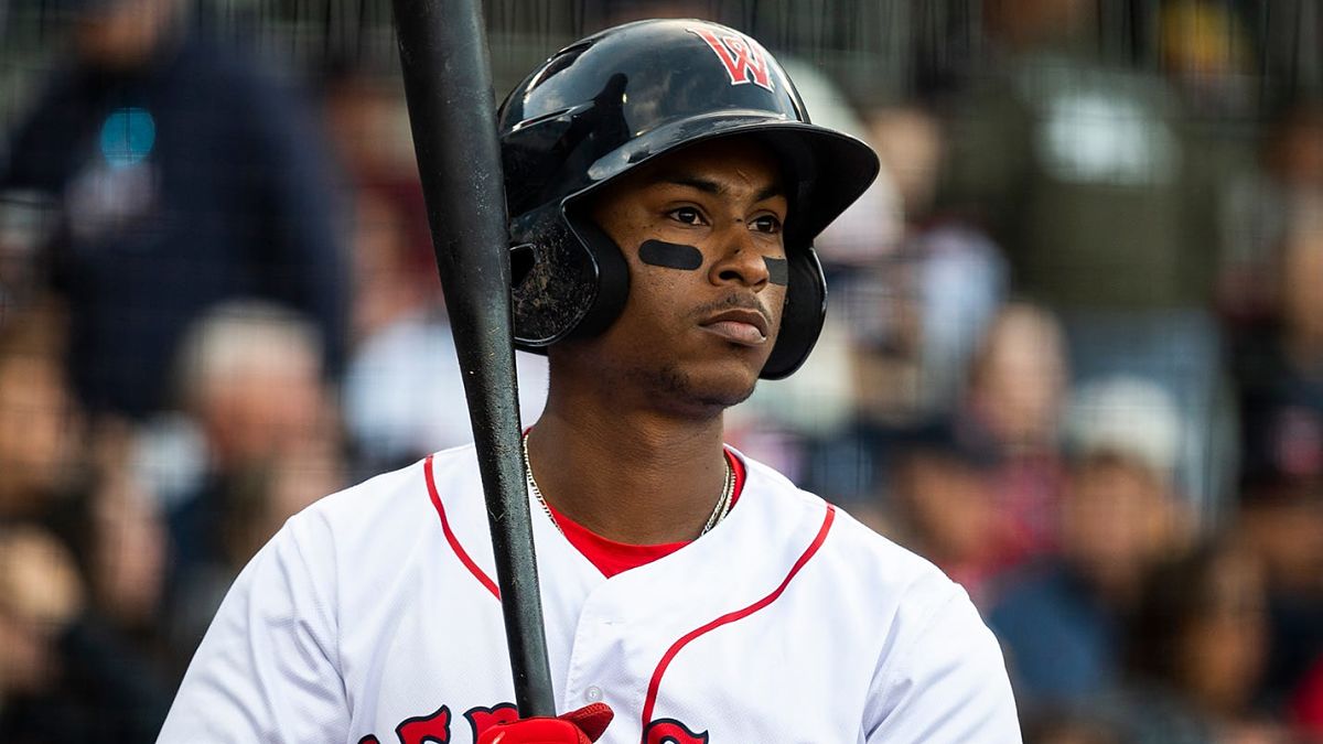 Boston Red Sox infielder Jeter Downs