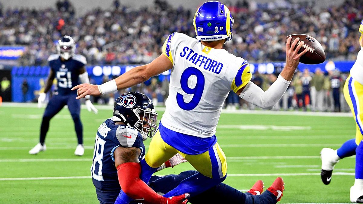 Los Angeles Rams quarterback Matthew Stafford