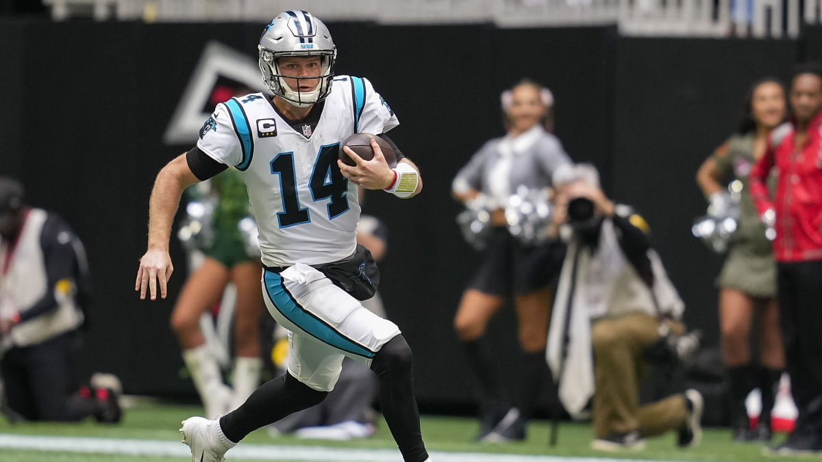 Carolina Panthers quarterback Sam Darnold