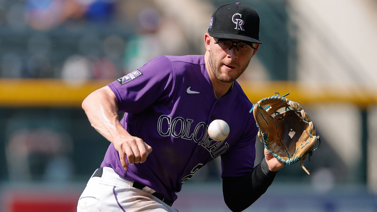 MLB shortstop Trevor Story